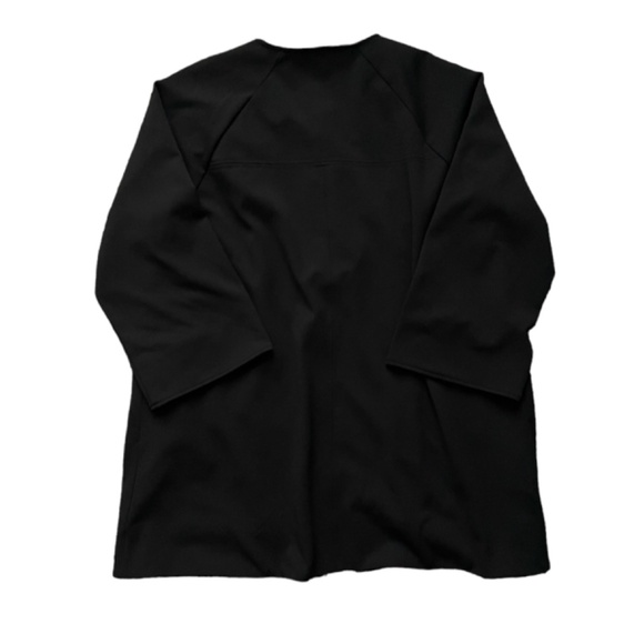 Dennis Basso Black Long Sleeves Jacket Size 12 - Picture 3 of 8